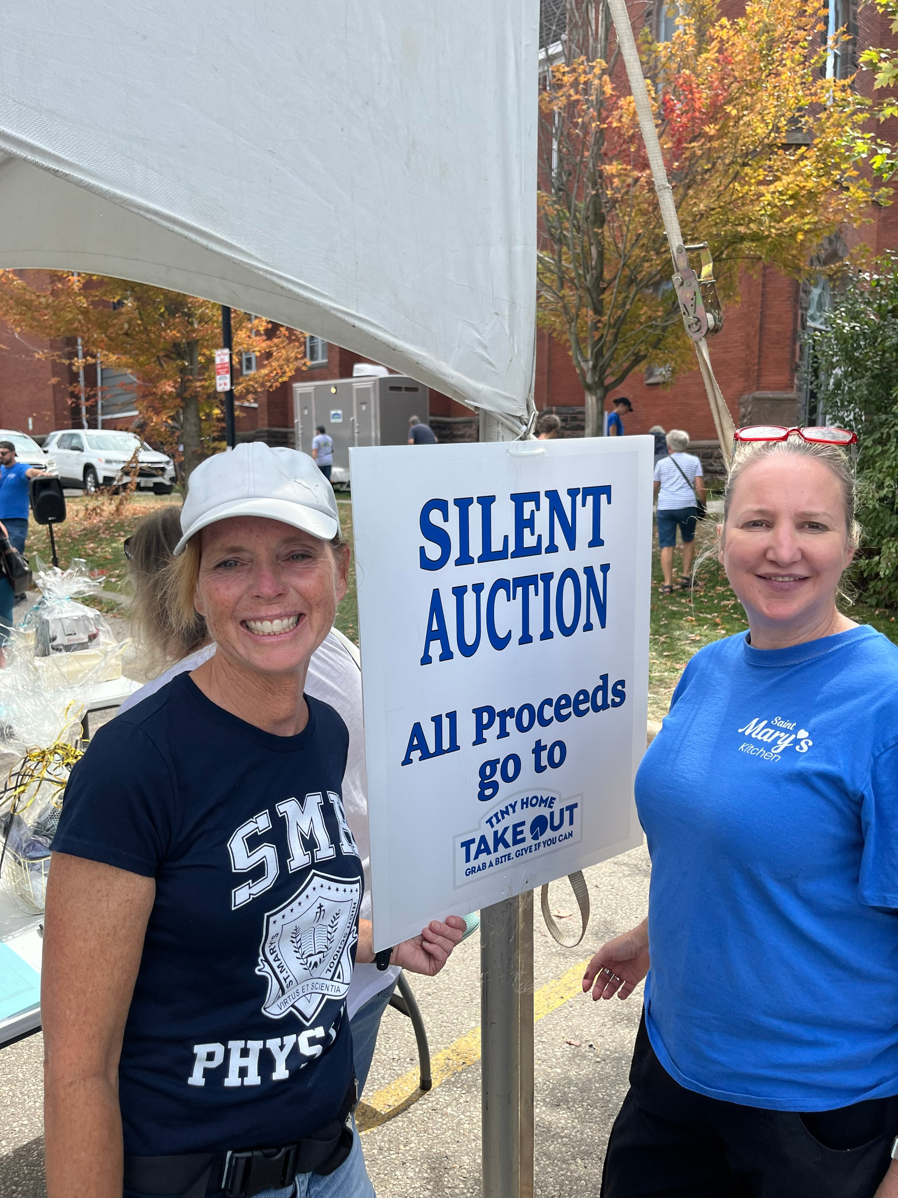 Silent auction fundraiser